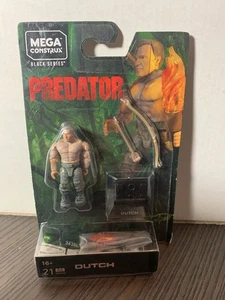 PREDATOR MEGA CONSTRUX DUTCH FIGURE ARNOLD SCHWARZENEGGER BLACK SERIES New 2019 - Picture 1 of 3