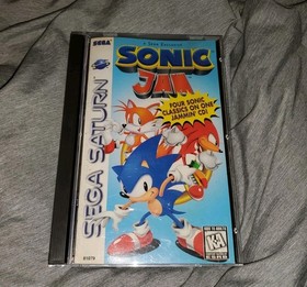 Sonic Jam Sega Saturn 1997 Video Game with Manual