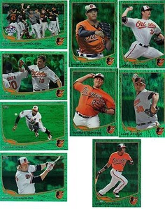 2013 Topps Series 1 Emerald Luis Ayala Baltimore Orioles # 276 - Picture 1 of 1