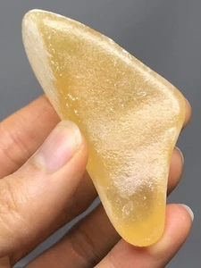 Orange Calcite 2.4oz Polished Piece Healing Reiki Brazil N29 - Picture 1 of 12