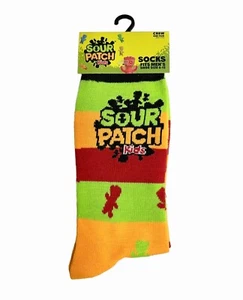 Calcetines para Hombres Sour Patch Niños Talla Grande Se Ajusta a Zapato Talla 6-12 Novedad Gráfico NUEVO - Imagen 1 de 7