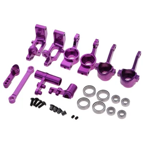 RC Upgrade Parts Set sterzo per HSP 94122 94123 94111 94188 1/10 RC Buggy - Foto 1 di 8
