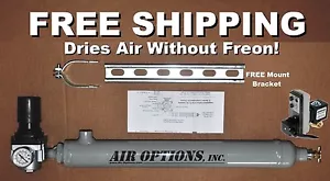 Refrigerated Compressed Air Dryer + DRAIN for 3-5 HP 2-Stage Air Compressor - Picture 1 of 5