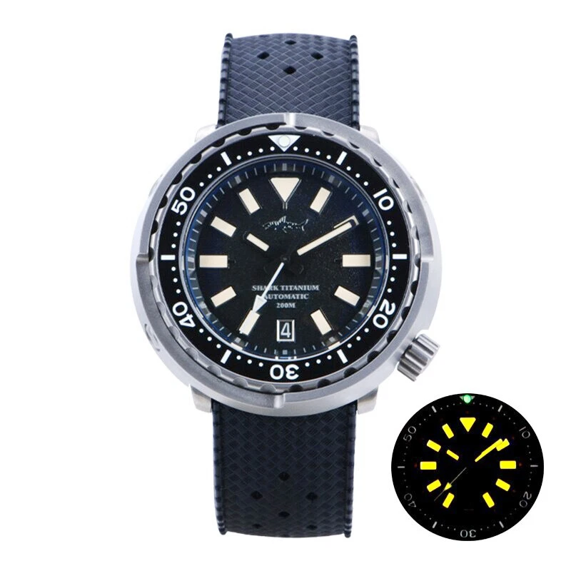 Heimdallr NH35 Auto H28 Ceramic Bezel Sapphire BGW9 Lume SS 200M Dive Watch
