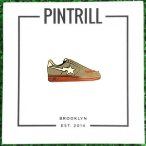 ⚡RAR⚡ PINTRILL x A BATHING APE BAPE Sneaker Pin *BRANDNEU* LIMITED EDITION 👟 - Bild 1 von 3