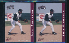 Lot (2) 1998 Multi-Ad #16 Luis Figueroa Wisconsin Timber Rattlers (GD43) SWSW6