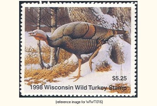 D2K Wisconsin Wild Turkey 1998 $5.25 - Image 1 of 1