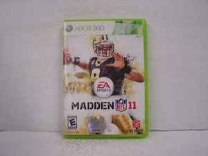 Madden NFL 11 (Microsoft Xbox 360, 2010) CIB - Picture 1 of 3
