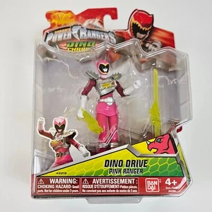 FIGURA ROSA RANGER DINO DRIVE CARGA MMPR POWER RANGERS MOSC BANDAI 2015 RARA - Imagen 1 de 5
