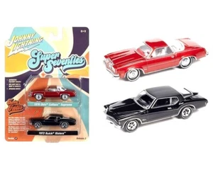 Johnny Lightning diecast scale 1/64 Olds/Buick 1972-76 ***2 PACK = 4 CARS *** - Picture 1 of 2