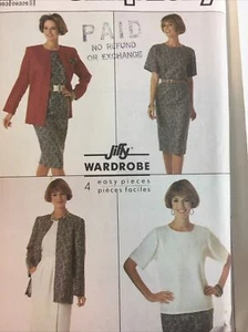 Simplicity 9254 Vintage Schnittmuster Damen Größe 4-12 Rock Oberteil Jacke - Bild 1 von 10