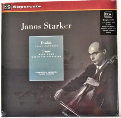 AUDIOPHILE HI-Q RECORDS SUPERCUT HIQLP045 UK DVORAK Cello Janos  STARKER 180g SS - Image 1 of 2