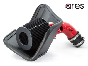 Kit de admisión de aire Ares rojo con protector térmico para Toyota Corolla 2009-2017 nuevo - Imagen 1 de 3
