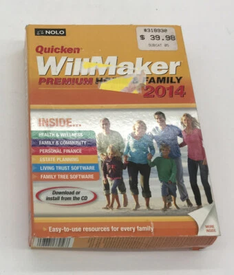 Willmaker 2014 | Estate Planning Software | Complete, Protect, Save - Image 1 of 2