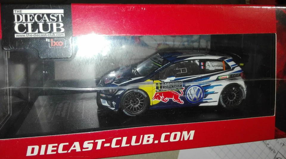 Volkswagen Polo R WRC (Ogier) Montecarlo 2016 scala 1:43 DieCastClub - Immagine 1 di 1