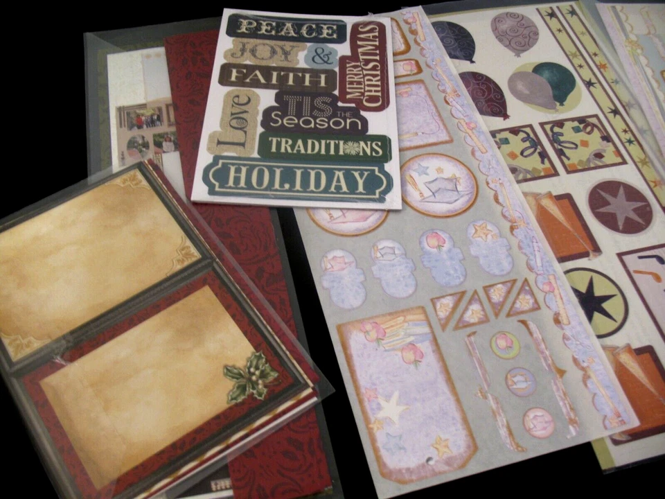 Lot of Stickers, Jumbo Great Length Chalet, Cottage, Gazebo, Holly Days & Dazzle - Image 1 of 4