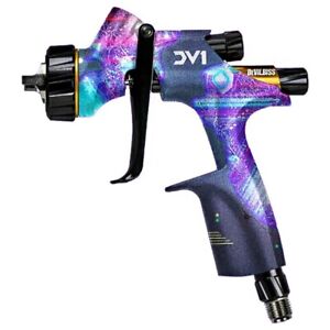 NEW! DeVilbiss DV1 Limited Edition ‘New School’ Clearcoat Gun  W Digital Gauge
