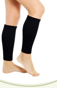 3 Paia Scaldamuscoli Donna, Stivali Termici Scaldamuscoli a Costine Elasticizzati - Foto 1 di 7