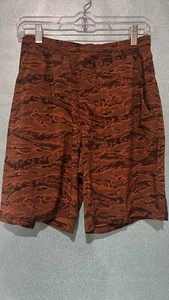 Lululemon Pace Breaker Mens Lined Shorts M Burnt Orange - Picture 1 of 4