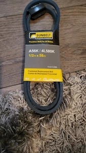 SUNBELT PowerDrive A56k or 4L580k 1/2in x 58in V-Belt LA56K - Foto 1 di 2