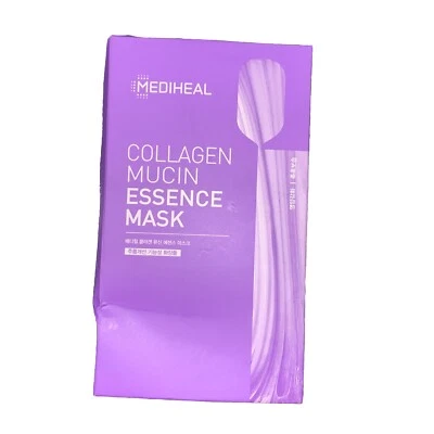 MEDIHEAL Collagen Mucin Essence Mask 20mlx15 Sts/Thin/Calming/Soothing/Firming - Image 1 of 2