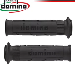 MANOPOLE DOMINO A250 MOTO SCOOTER STRADALI Antracite Nero ON ROAD RACING Forate - Foto 1 di 3