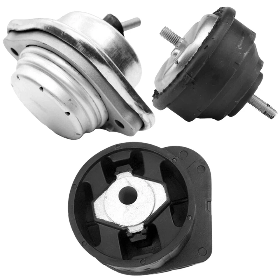 Front Left & Right Engine Mounts W. Rear Auto Trans Mount 3PCS for BMW 330xi 3.0 - Image 1 of 4