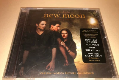 Twilight Saga New Moon CD soundtrack w poster Thom Yorke Muse Killers St Vincent — 第 1/4 张图片