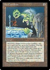 MTG MAGIC THE GATHERING - ICE CAULDRON - ICE AGE - NEAR MINT!