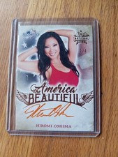 benchwarmer card hiromi oshima 1/4 autograph 