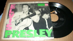 ELVIS PRESLEY self titled ( rock ) 7"/45 rca EPA 747 picture sleeve - Picture 1 of 4