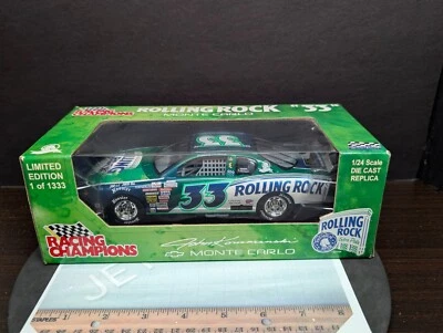 1/24 #33 JOHN KOMARINSKI ROLLING ROCK 2002 CHEVY MONTE CARLO RACING CHAMPIONS - Image 1 of 4