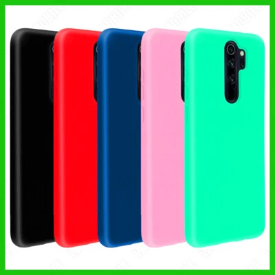 Cover per Xiaomi Redmi Note 8 Pro Silicone Custodia Protezione + Pellicola Vetro - Immagine 1 di 4