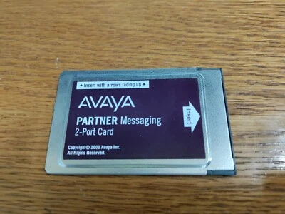 Avaya Partner Messaging 2 Port License Card for PMM R1 R6 R7 (700262454) 515A - Image 1 of 2