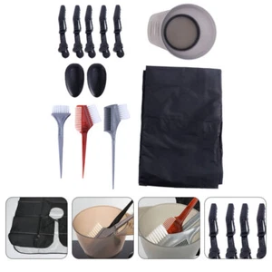 12 Pcs/ Haarfarben-Kit Haarfärbemittel-Set Haartönung Pinsel Kind - Bild 1 von 12