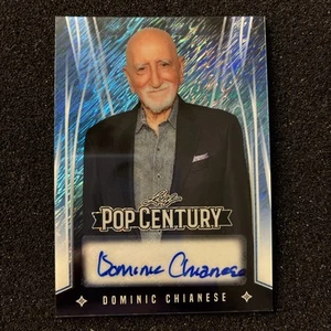 2025 Leaf Metal Pop Century DOMINIC CHIANESE Auto Blue Shimmer 2/7 - Picture 1 of 2