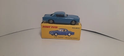 Coche vintage FRANCÉS DINKY MECCENO ALFA ROMEO 1900 CUPÉ azul 24J FRANCIA 1/43 Foto 1 de 4