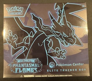 Phantasmal Flames Pokemon Center Exclusive Elite Trainer Box ETB Sealed In Hand - Picture 1 of 6