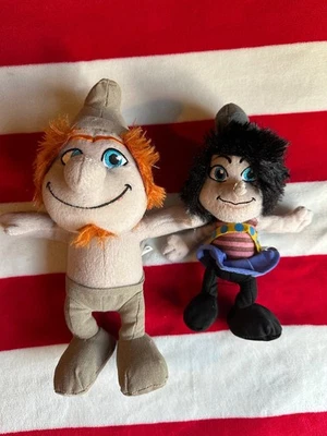 Peyo 2013 - The SmurFS 电影 - HACKUS & VEXY 女孩 14 英寸毛绒顽皮灰色 - 全新 — 第 1/3 张图片