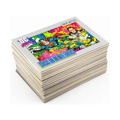 Impel DC Cosmic Cards DC Cosmic Trading Cards Collection 100+ Cards! EX - Image 1 of 2