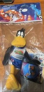 1996 Space Jam Daffy Duck 8.5” Plush McDonald’s - Picture 1 of 4