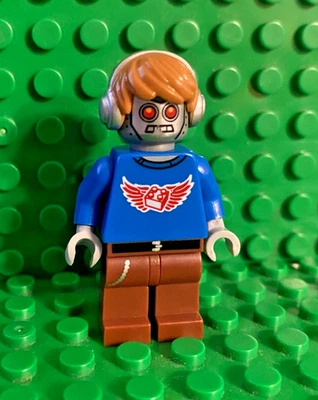 LEGO Película Minifigura Radio DJ Robot tlm058 Polybag 5002203 2014 Ladrillo Volador Foto 1 de 2