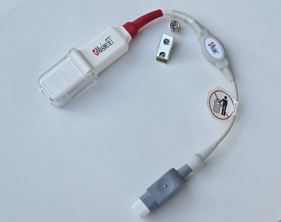 CABLE OXÍMETRO DE PULSO MASIMO uSpO2 ge apexpro ch carescape telemtry t4/t14 3449 Foto 1 de 1