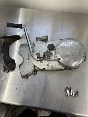 1964 Honda Dream Touring 305 CA77 KICKSTART STATOR COVER - Image 1 of 4