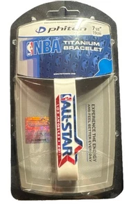 Phiten NBA Titanium Bracelet: NBA All-Star Game Los Angeles 2011 Size 7 1/2” - Picture 1 of 6