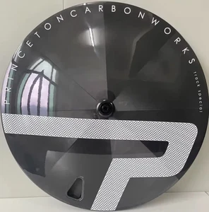 700C Carbon Fiber Road Bike Disc Wheels Width 25mm TT Bicycle Wheels - Picture 1 of 5