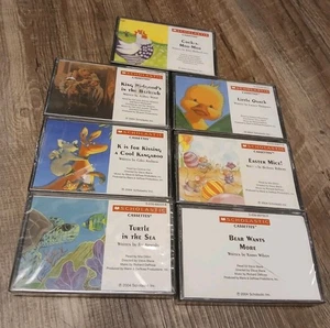 Scholastic Audio Cassettes Lot of (7) NEW Factory Sealed Children’s Stories - Picture 1 of 8