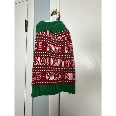 Рождественский свитер для собаки fabdog средний размер  - Изображение 1 из 4