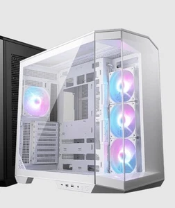 MSI MAG PANO 100R PZ WHITE Micro ATX Case, 2 x USB 5Gbps , 1x USB C 20Gbps, 1 x - Picture 1 of 1