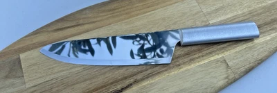 Faca de cozinha de talheres de aço inoxidável alto carbono RADA | Lâmina de prata 8” faca chef EUA - Imagem 1 de 4